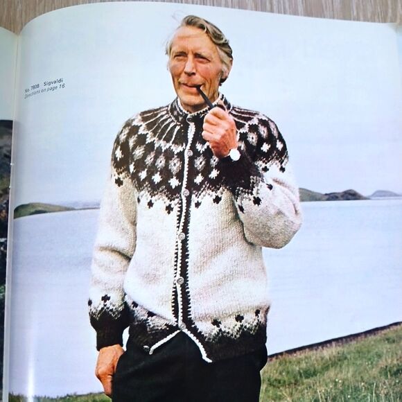 Vintage 1970's Reynolds Yarn Icelandic Lopi Wool Sweater Patterns Vol 78 - Picture 15 of 15